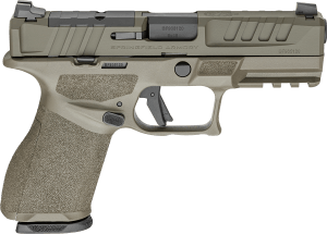 Springfield Armory EC9409GLCU Echelon 4.0 Compact 9mm Luger 10+1 4″ Black Melonite Steel Barrel  OD Green Cerakote Optic Ready/Serrated Steel Slide  OD Green Cerakote Polymer Frame w/Picatinny Rail  Textured Grip