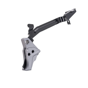 Tyrant CNC TDGTRIG34GREYBLACKBAR I.T.T.S Trigger/Bar Grey/Black Fits Glock Gen3-4 Tyrant CNC TDGTRIG34GREYBLACKBAR I.T.T.S Trigger/Bar Grey/Black Fits Glock Gen3-4