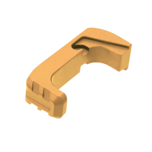 Tyrant CNC TD43X48EGLD  Extended Magazine Release Glock 43x/48 Gold Aluminum