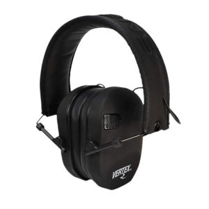 Radians VX0110CS Vertex Electronic Muff 85 dB Over the Head Black Ultra Slim Radians VX0110CS Vertex Electronic Muff 85 dB Over the Head Black Ultra Slim