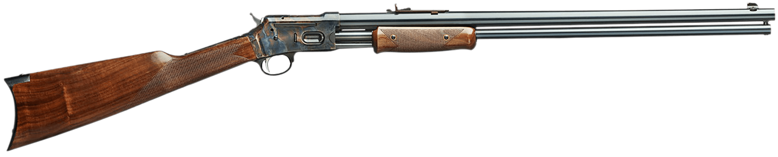 Davide Pedersoli 010V935045 Silver Spur 45 Colt (Long Colt) 24″ Blued Barrel Color Case Hardened Receiver Fixed Walnut Stock Davide Pedersoli 010V935045 Silver Spur 45 Colt (Long Colt) 24″ Blued Barrel Color Case Hardened Receiver Fixed Walnut Stock