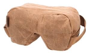 Birchwood Casey BC-BAG-SSFLU Steady-Shot Foxtrot Bag Ultralight Tan Wax Canvas Rear Bag