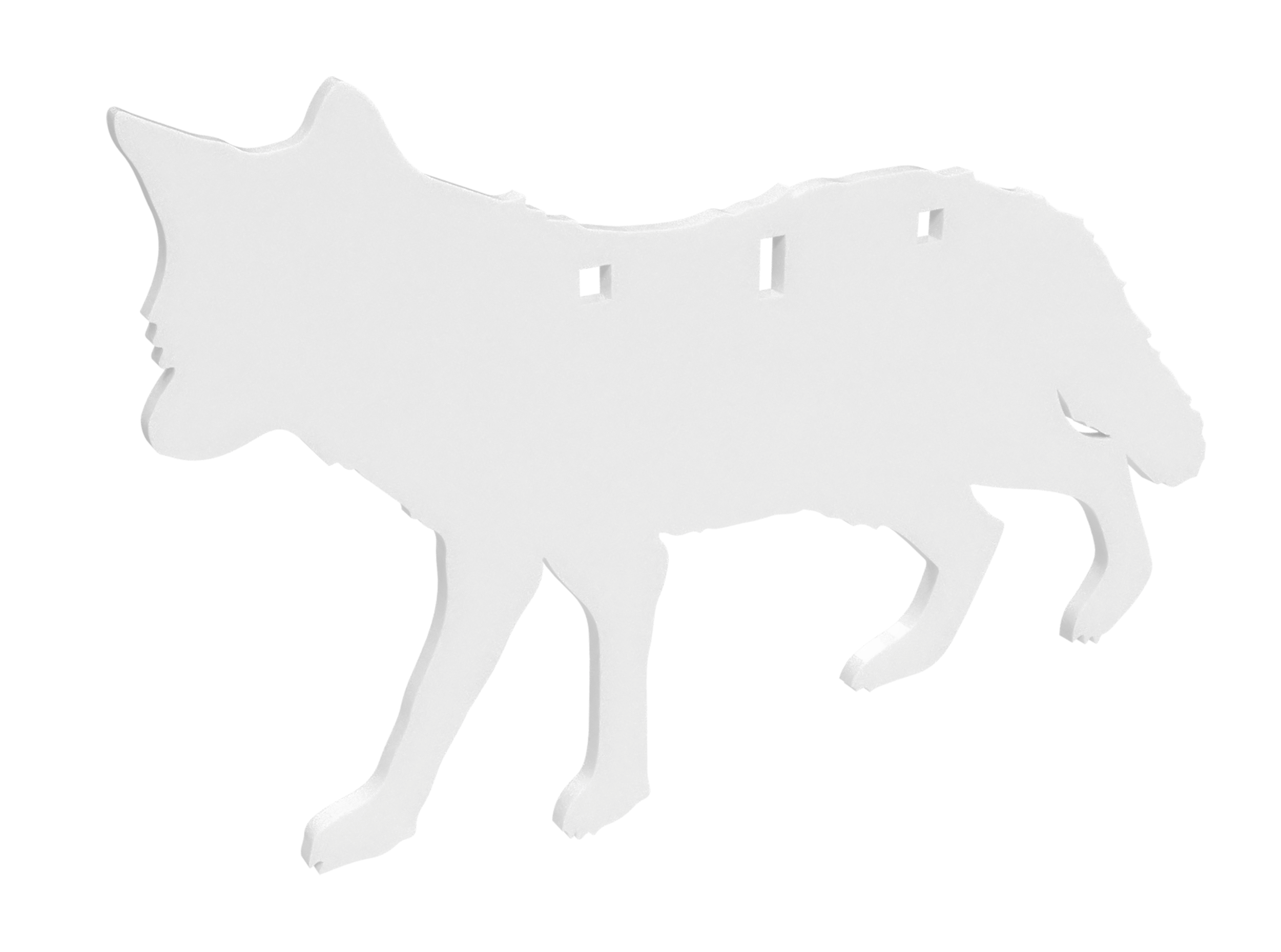 Birchwood Casey BC-47711 Centerfire Silhouette Coyote 3/8″ AR500 Steel Target Birchwood Casey BC-47711 Centerfire Silhouette Coyote 3/8″ AR500 Steel Target