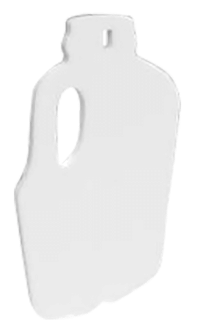 Birchwood Casey BC-47712 Centerfire Silhouette Milk Jug 3/8″ AR500 Steel Target