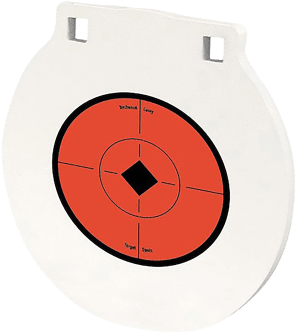 Birchwood Casey BC-RND6-38 Centerfire Target 3/8″ AR500 Steel 6″ Round Gong