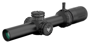 Swampfox Optics ARH16241RL Arrowhead Black 1-6x24mm 30mm Tube Guerrilla Dot MIL Red Reticle Swampfox Optics ARH16241RL Arrowhead Black 1-6x24mm 30mm Tube Guerrilla Dot MIL Red Reticle