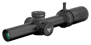 Swampfox Optics ARH18241GB Arrowhead Black 1-8x24mm 30mm Tube Guerrilla Dot BDC Green Reticle Swampfox Optics ARH18241GB Arrowhead Black 1-8x24mm 30mm Tube Guerrilla Dot BDC Green Reticle