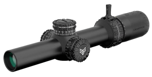 Swampfox Optics ARH11024M Arrowhead Black 1-10x24mm 30mm Tube Guerrilla Dot MOA Red Reticle Swampfox Optics ARH11024M Arrowhead Black 1-10x24mm 30mm Tube Guerrilla Dot MOA Red Reticle