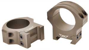 Warne 8502TM HyperLite    Matte Black MagnaFusion Alloy 1" Tube High Dovetail MOA Fits Compatible w/ Tikka T3/T3x Factory Dovetail