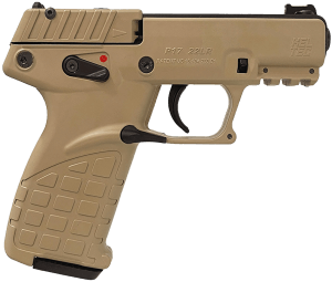 Kel-Tec P17DS P17 Compact Frame 22 LR 16+1 3.80″ Black Steel Threaded Barrel Desert Tan Serrated Slide Desert Tan Polymer Frame w/Picatinny Rail Textured Grip Ambidextrous Kel-Tec P17DS P17 Compact Frame 22 LR 16+1 3.80″ Black Steel Threaded Barrel Desert Tan Serrated Slide Desert Tan Polymer Frame w/Picatinny Rail Textured Grip Ambidextrous