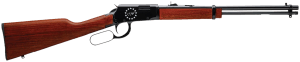 Rossi RL22181WD-EN23 Rio Bravo  22 LR 15+1 18″ Black Polished Alloy Steel Barrel  Black Engraved w/Stars “1776” Alloy Steel Receiver  Hardwood Fixed Stock  Right Hand
