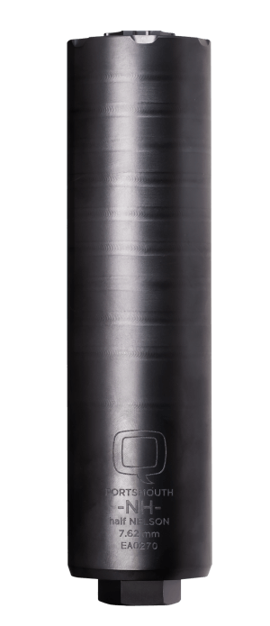 Q LLC SILHNDT762B Half Nelson  7.62 NATO 1.75″ Black PVD Titanium 5/8″x24
