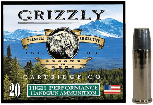 Grizzly Ammo GC44M19 44Mag 320gr Wide Long Nose Gas Check 20 Per Box/10 Case Grizzly Ammo GC44M19 44Mag 320gr Wide Long Nose Gas Check 20 Per Box/10 Case
