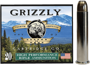 Grizzly Ammo GC45/70+P3 45-70Gov+P 350gr Bonded Flat Point 20 Per Box/10 Case Grizzly Ammo GC45/70+P3 45-70Gov+P 350gr Bonded Flat Point 20 Per Box/10 Case