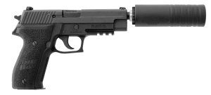 SilencerCo SU1544 Omega 9K 9mm Luger 1.48″ Black Cobalt/Stainless Steel