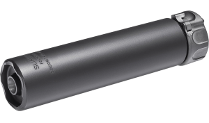 SureFire SOCOM762MINI SOCOM762-MINI2  7.62mm 1.50″ Diameter Black Aluminum/Stainless Steel