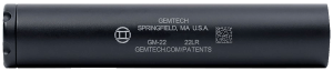 Gemtech 12127 GM-22 22 LR 5ā³ 1ā³ 1/2ā³x28 tpi Black Cerakote Aluminum Gemtech 12127 GM-22 22 LR 5ā³ 1ā³ 1/2ā³x28 tpi Black Cerakote Aluminum