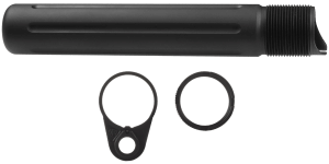 Primary Weapons EBT-RLCN-KIT-P Castle Nut  7075 T-6 Aluminum Black Anodized