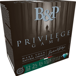 B&p Ammunition 12B15PG7 Privilege Game 12Gauge 2.75″ 1 1/5oz 7.5Shot 25 Per Box/10 Case B&p Ammunition 12B15PG7 Privilege Game 12Gauge 2.75″ 1 1/5oz 7.5Shot 25 Per Box/10 Case