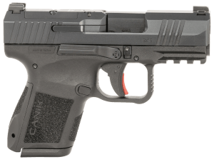 Canik HG7651CAN Mete MC9 *CA Compliant Micro-Compact Frame 9mm Luger 10+1 3.18ā³ Steel Barrel Black Cerakote Optic Ready/Serrated Steel Slide Black Polymer Frame w/Picatinny Rail Textured Grip Canik HG7651CAN Mete MC9 *CA Compliant Micro-Compact Frame 9mm Luger 10+1 3.18ā³ Steel Barrel Black Cerakote Optic Ready/Serrated Steel Slide Black Polymer Frame w/Picatinny Rail Textured Grip