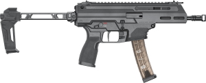 Springfield Armory KN9069BLCFSA Kuna  9mm Luger 10+1 6.12″ Black Melonite Steel Barrel  M-LOK Handguard  Black Hardcoat Anodize Aluminum/Polymer Picatinny Rail Receiver  Black Strike Industries Brace  AR Style Grip