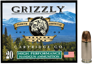 Grizzly Ammo GC9+P+CM9 9mm+P 115gr Jacketed Hollow Point 20 Per Box/10 Case Grizzly Ammo GC9+P+CM9 9mm+P 115gr Jacketed Hollow Point 20 Per Box/10 Case