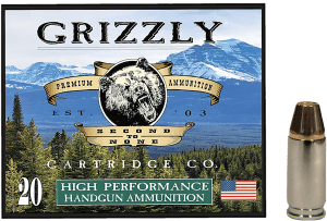 Grizzly Ammo GC9+P+4 9mm+P 124gr Full Metal Jacket Flat Point 20 Per Box/10 Case Grizzly Ammo GC9+P+4 9mm+P 124gr Full Metal Jacket Flat Point 20 Per Box/10 Case