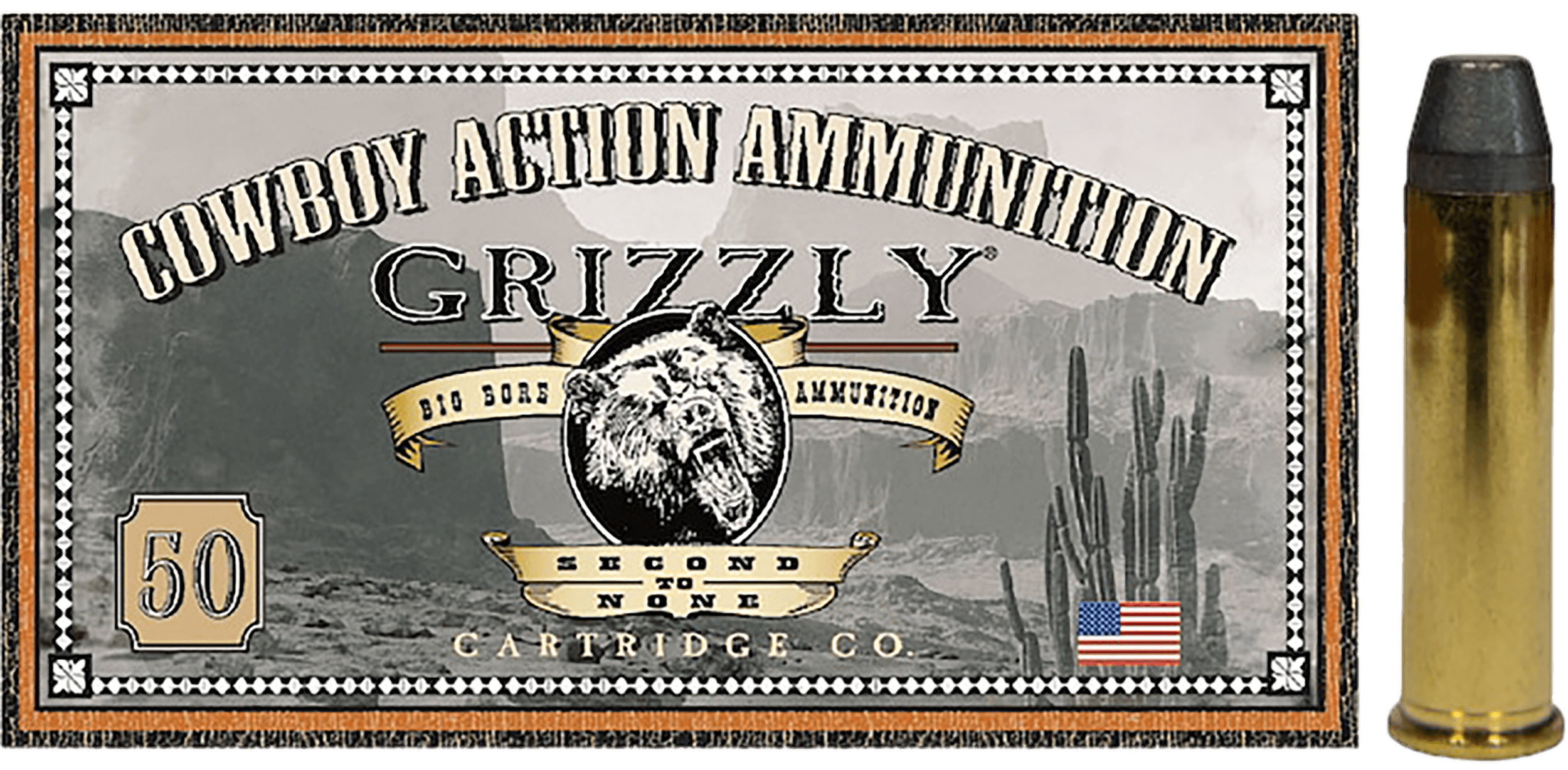 Grizzly Ammo GC357M8 357 Mag 158gr Round Nose Flat Point 50 Per Box/10 Case Grizzly Ammo GC357M8 357 Mag 158gr Round Nose Flat Point 50 Per Box/10 Case
