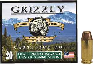 Grizzly Ammo GC40SW5 40S&W 200gr Full Metal Jacket Flat Point 20 Per Box/10 Case Grizzly Ammo GC40SW5 40S&W 200gr Full Metal Jacket Flat Point 20 Per Box/10 Case