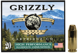 Grizzly Ammo GC10CM2 10mmAuto 200gr Full Metal Jacket Flat Point 20 Per Box/10 Case Grizzly Ammo GC10CM2 10mmAuto 200gr Full Metal Jacket Flat Point 20 Per Box/10 Case