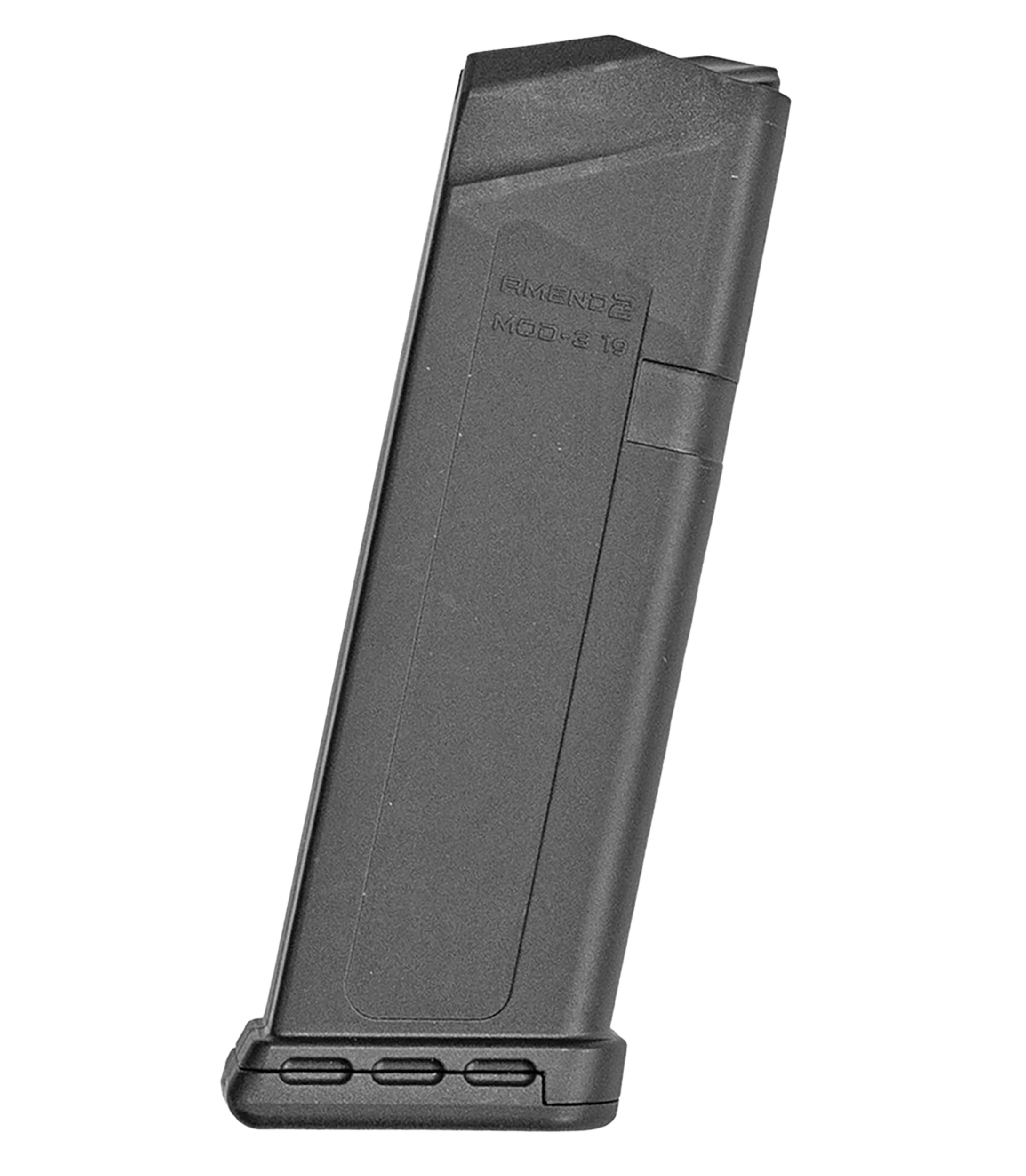 Amend2 G19MOD3BLK15 MOD-3 15+1 9mm Fits Glock 19 Black Amend2 G19MOD3BLK15 MOD-3 15+1 9mm Fits Glock 19 Black