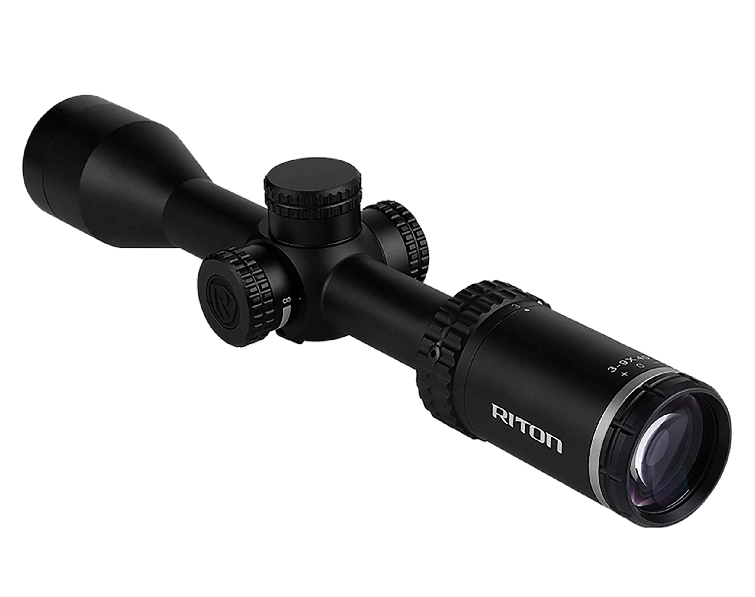 Riton Optics 1P39AS23 1 Primal Black 3-9x 40mm 1″ Tube RHR Reticle Riton Optics 1P39AS23 1 Primal Black 3-9x 40mm 1″ Tube RHR Reticle