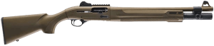 Beretta USA J131M2CTT187F 1301 Tactical C Mod 2 12 Gauge Semi-Auto 3″ 7+1 18.50″ Flat Dark Earth Steel Barrel  Flat Dark Earth Cerakote Picatinny Rail Receiver  M-LOK Handguards  Flat Dark Earth Fixed Synthetic Stock
