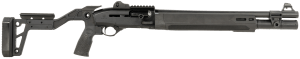 Beretta USA J131M2CPC187 1301 Tactical C Mod 2 12 Gauge Semi-Auto 3″ 7+1 18.50″ Black Steel Barrel  Black Cerakote Picatinny Rail Receiver  M-LOK Handguards  Black Fixed Chisel Synthetic Stock  Black Polymer Grip