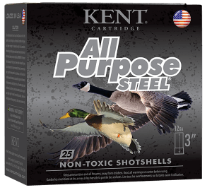 Kent Cartridge AP123S36-2   12Gauge 3″ 1 1/4oz 2Shot 25 Per Box/10 Case