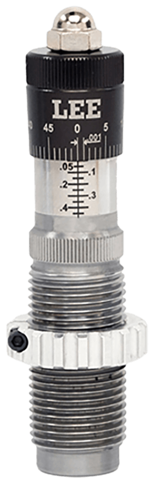 Lee Precision 92220 Micrometer Bullet Seating Die Black/Clear 223 Rem Rifle Firearm