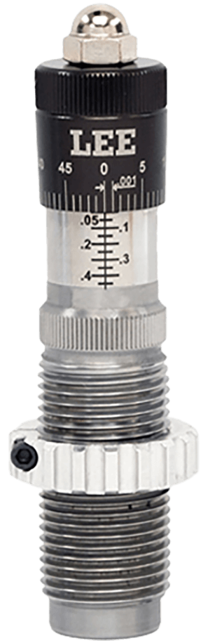 Lee Precision 92223 Micrometer Bullet Seating Die Black/Clear 6.5 Creedmoor Rifle Firearm