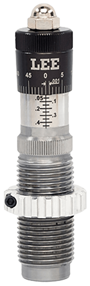 Lee Precision 92234 Micrometer Bullet Seating Die Black/Clear 22-250 Rem Rifle Firearm