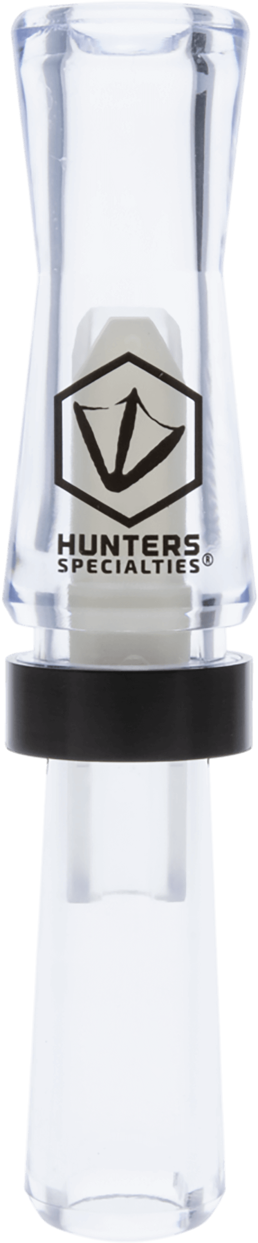 Hunters Specialties HS-WF-DRDC Suzie-Q Double Reed Duck Call Duck Sounds Clear Polycarbonate Hunters Specialties HS-WF-DRDC Suzie-Q Double Reed Duck Call Duck Sounds Clear Polycarbonate