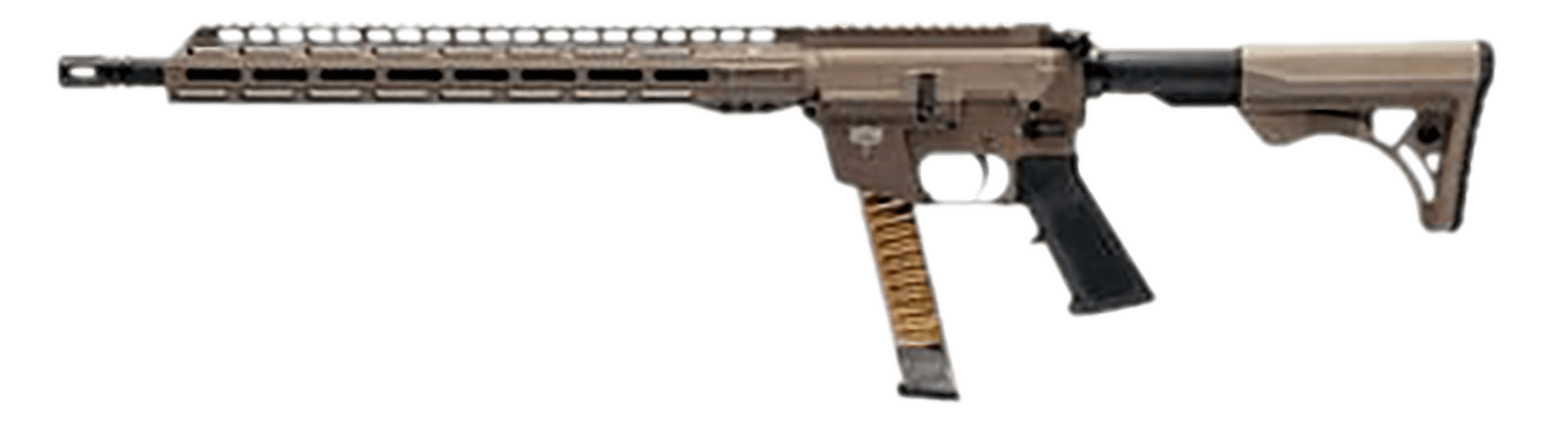 FREEDOM ORDNANCE FX9R16-FDE FX9R 9mm Luger 16" M-LOK Handguard B5 Grip
