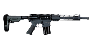 Alexander Arms PHI50ST Highlander  50 Beowulf 7+1 12″ Black Fluted Threaded Barrel  Black Anodized Picatinny Rail Receiver  SB Tactical SBA3 Brace  Black Ergo Grip