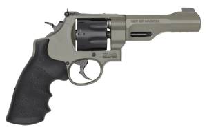 Smith & Wesson 14449 PC Model 327 TRR8 357 Mag 38 Special +P 8 Shot 5″ Elite Series Moss Cerakote Stainless Steel Barrel Black Cylinder Elite Series Moss Cerakote Scandium Alloy Frame Black Finger Grooved Grip Equipment Rails Smith & Wesson 14449 PC Model 327 TRR8 357 Mag 38 Special +P 8 Shot 5″ Elite Series Moss Cerakote Stainless Steel Barrel Black Cylinder Elite Series Moss Cerakote Scandium Alloy Frame Black Finger Grooved Grip Equipment Rails