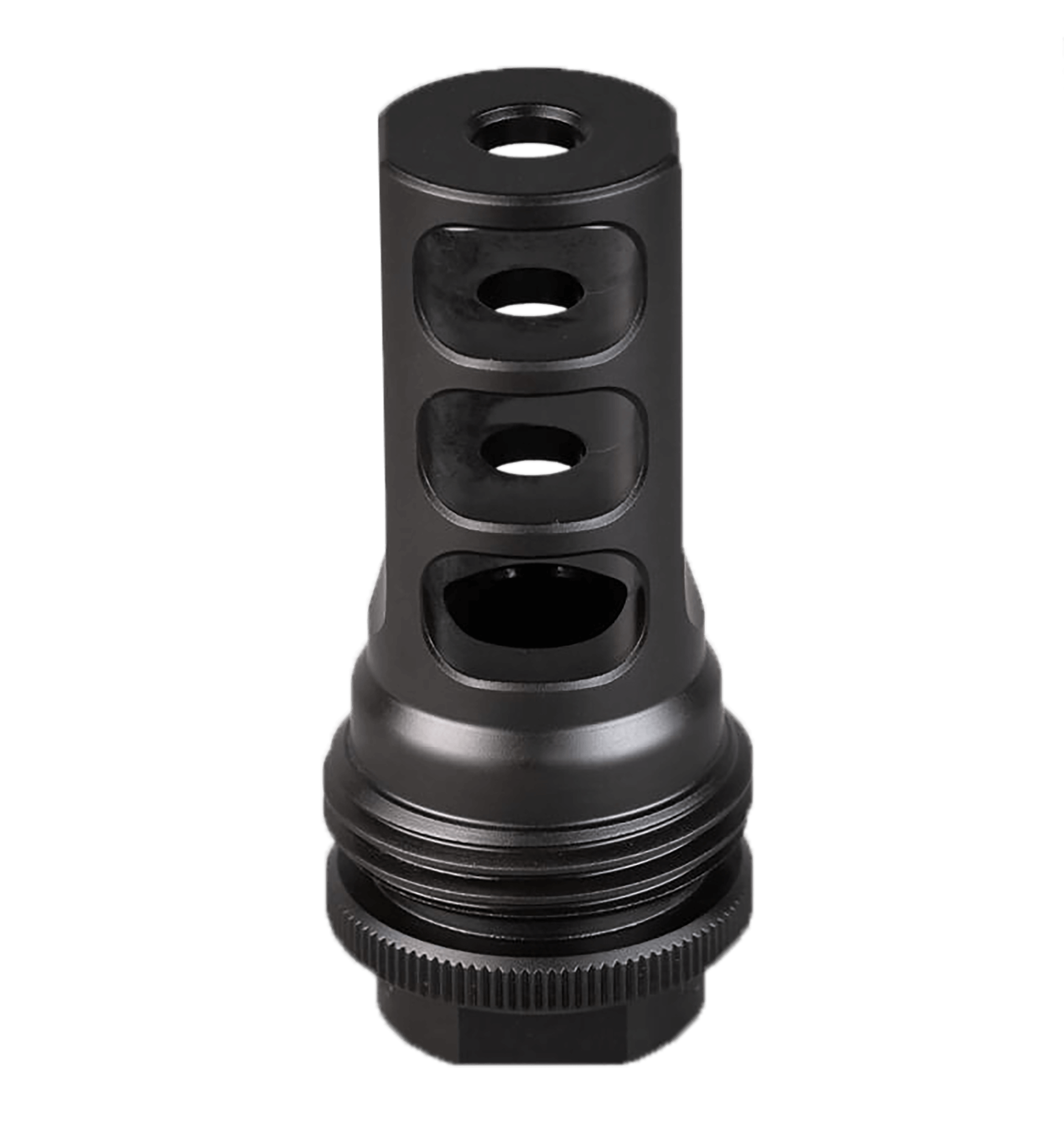 SilencerCo AC1961 ASR Muzzle Brake Black Nitride 11/16″x24 Threads 458 Cal SilencerCo AC1961 ASR Muzzle Brake Black Nitride 11/16″x24 Threads 458 Cal