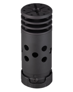 SilencerCo AC2082 ASR Anchor Brake Black Matte Steel 30 Cal