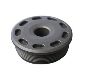 SilencerCo AC5390 Bravo Front Cap 30 Cal Fits Titanium Matte Black