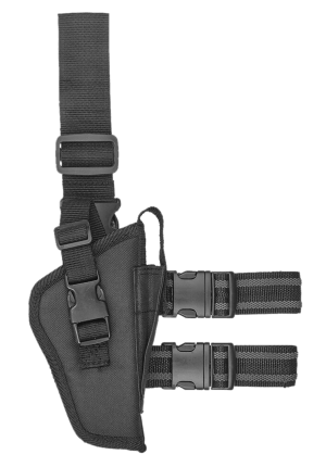 Bulldog WTAC7R Tactical Leg Holster Black Fits 2-4" Barrel Right Hand