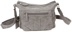 Bulldog BDP083 Cross Body w/Holster Gray Suede