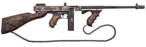 Thompson T150DC8 1927A-1 Wastelander .45 Cal 50+1 18″ Finned Barrel  Aluminum Receiver  Fixed Stock