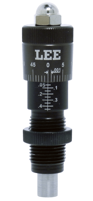 Lee Precision 92140 Micrometer Factory Crimp Adapter Black/Clear 38 Special Pistol Firearm