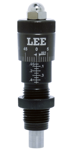 Lee Precision 92162 Micrometer Factory Crimp Adapter Black/Clear 44/45 Cal Pistol Firearm